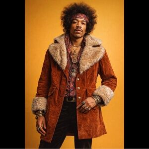 Pennylane 60s Beatles Hendrix Fur Lined Coat | Vintage Mod | Fingerhut Fashions